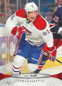 #360 Lars Eller - Montreal Canadiens - 2011-12 Upper Deck Hockey