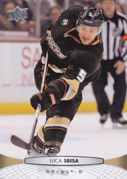 #448 Luca Sbisa - Anaheim Ducks - 2011-12 Upper Deck Hockey