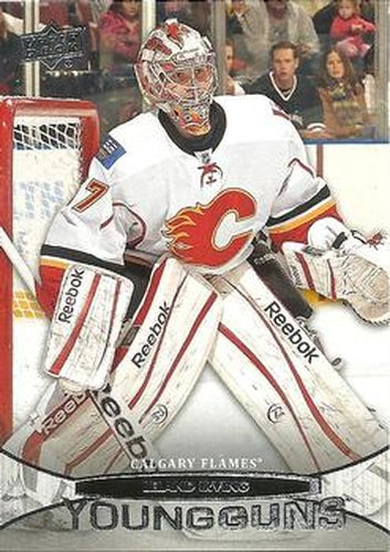 #459 Leland Irving - Calgary Flames - 2011-12 Upper Deck Hockey