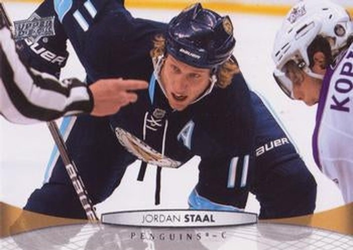 #47 Jordan Staal - Pittsburgh Penguins - 2011-12 Upper Deck Hockey