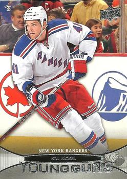 #485 Stu Bickel - New York Rangers - 2011-12 Upper Deck Hockey