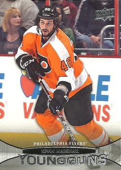 #488 Kevin Marshall - Philadelphia Flyers - 2011-12 Upper Deck Hockey