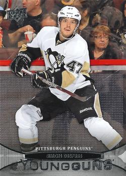 #493 Simon Despres - Pittsburgh Penguins - 2011-12 Upper Deck Hockey