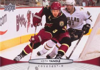 #54 Keith Yandle - Phoenix Coyotes - 2011-12 Upper Deck Hockey