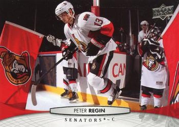 #72 Peter Regin - Ottawa Senators - 2011-12 Upper Deck Hockey