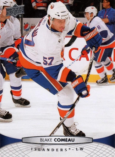 #83 Blake Comeau - New York Islanders - 2011-12 Upper Deck Hockey
