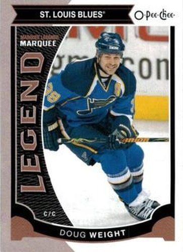 #596 Doug Weight - St. Louis Blues - 2015-16 O-Pee-Chee Hockey