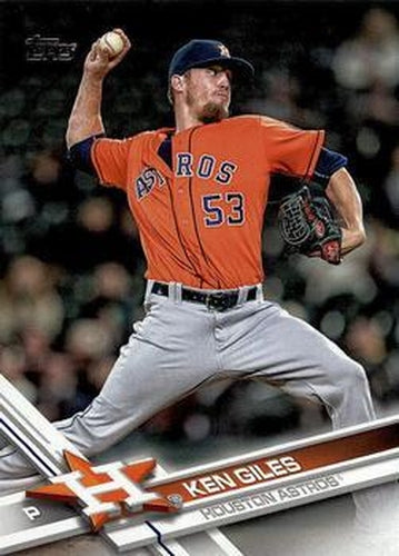 #596 Ken Giles - Houston Astros - 2017 Topps Baseball