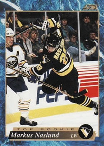 #597 Markus Naslund - Pittsburgh Penguins - 1993-94 Score Canadian Hockey