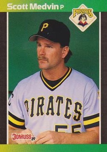 #597 Scott Medvin - Pittsburgh Pirates - 1989 Donruss Baseball