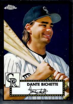 #597 Dante Bichette - Colorado Rockies - 2021 Topps Chrome Platinum Anniversary Baseball