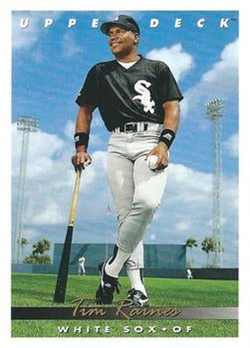 #597 Tim Raines - Chicago White Sox - 1993 Upper Deck Baseball