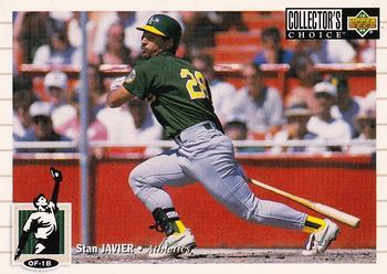 #598 Stan Javier - Oakland Athletics - 1994 Collector's Choice Baseball