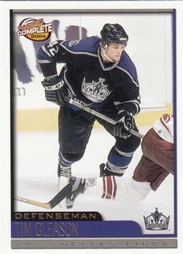 #598 Tim Gleason - Los Angeles Kings - 2003-04 Pacific Complete Hockey