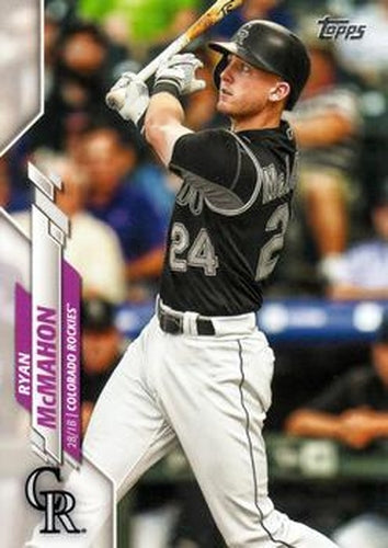 #599 Ryan McMahon - Colorado Rockies - 2020 Topps Baseball