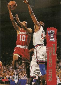 #59 Sam Cassell - Houston Rockets - 1995-96 Hoops Basketball