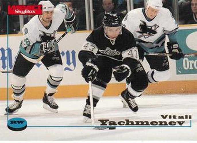 #59 Vitali Yachmenev - Los Angeles Kings - 1996-97 SkyBox Impact Hockey