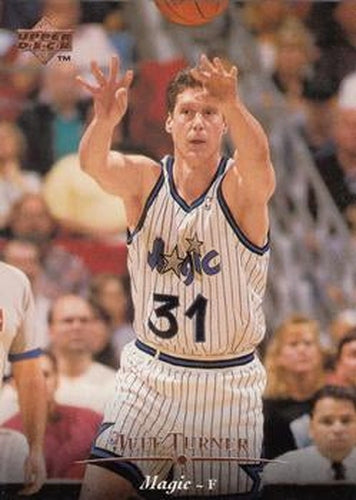 #59 Jeff Turner - Orlando Magic - 1995-96 Upper Deck Basketball