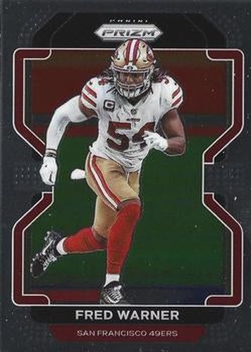 #59 Fred Warner - San Francisco 49ers - 2021 Panini Prizm Football
