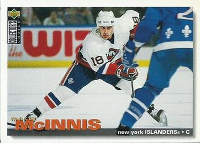#59 Marty McInnis - New York Islanders - 1995-96 Collector's Choice Hockey