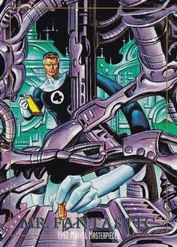 #59 Mr. Fantastic - 1992 SkyBox Marvel Masterpieces