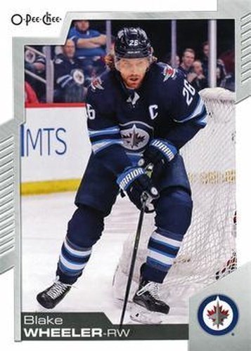 #59 Blake Wheeler - Winnipeg Jets - 2020-21 O-Pee-Chee Hockey