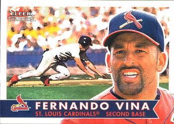 #59 Fernando Vina - St. Louis Cardinals - 2001 Fleer Tradition Baseball