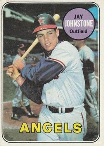 #59 Jay Johnstone - California Angels - 1969 Topps Baseball