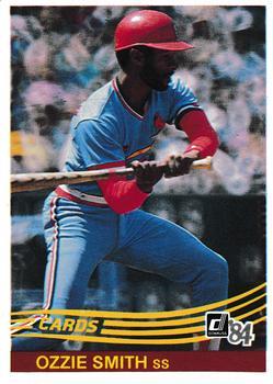 #59 Ozzie Smith - St. Louis Cardinals - 1984 Donruss Baseball