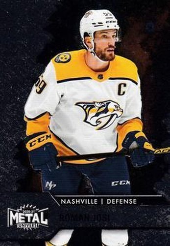 #59 Roman Josi - Nashville Predators - 2020-21 Skybox Metal Universe Hockey