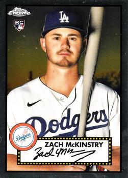 #59 Zach McKinstry - Los Angeles Dodgers - 2021 Topps Chrome Platinum Anniversary Baseball