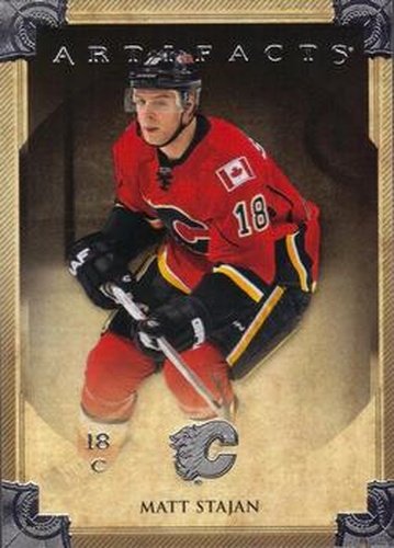 #59 Matt Stajan - Calgary Flames - 2013-14 Upper Deck Artifacts Hockey