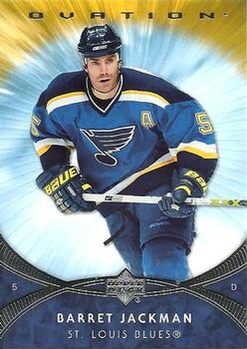 #59 Barret Jackman - Barret Jackman - 2007-08 Upper Deck Ovation Hockey