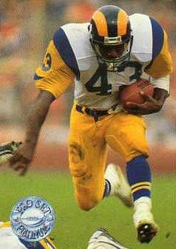 #59 Cleveland Gary - Los Angeles Rams - 1991 Pro Set Platinum Football