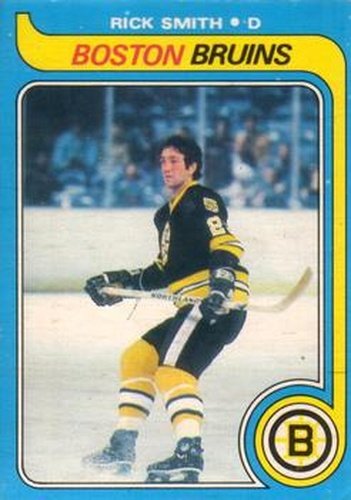 #59 Rick Smith - Boston Bruins - 1979-80 O-Pee-Chee Hockey