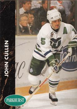 #59 John Cullen - Hartford Whalers - 1991-92 Parkhurst Hockey