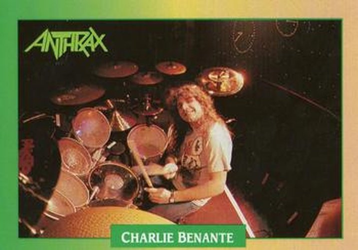 #59 Charlie Benante - 1991 Brockum Rock Cards