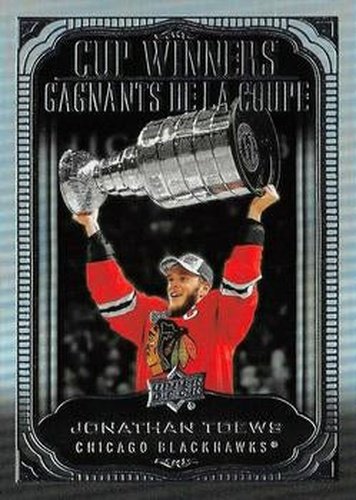 #CW-5 Jonathan Toews - Chicago Blackhawks - 2020-21 Upper Deck Tim Hortons Hockey - Cup Winners