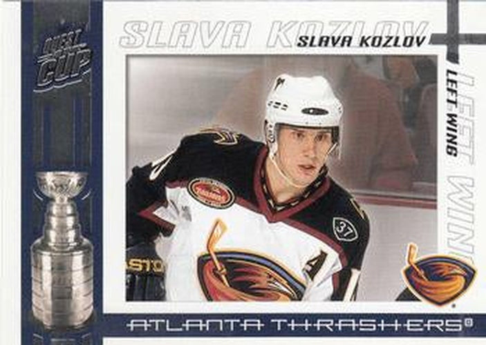 #5 Slava Kozlov - Atlanta Thrashers - 2003-04 Pacific Quest for the Cup Hockey