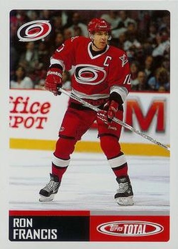 #TTC5 Ron Francis - Carolina Hurricanes - 2002-03 Topps Total Hockey - Team Checklists