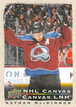 #C-5 Nathan MacKinnon - Colorado Avalanche - 2020-21 Upper Deck Tim Hortons Hockey - NHL Canvas