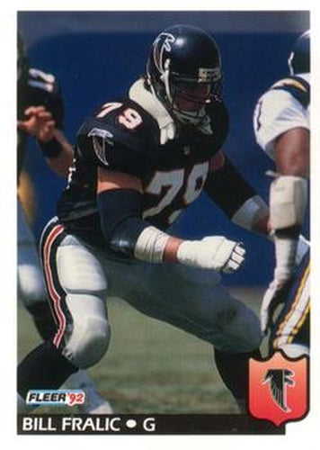 #5 Bill Fralic - Atlanta Falcons - 1992 Fleer Football