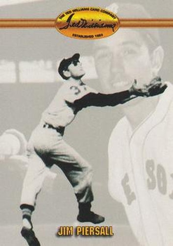 #5 Jim Piersall - Boston Red Sox - 1993 Ted Williams Baseball