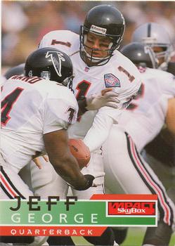 #5 Jeff George - Atlanta Falcons - 1995 SkyBox Impact Football