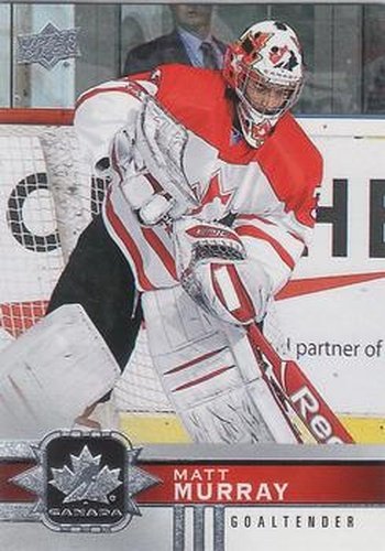 #5 Matt Murray - Canada - 2017-18 Upper Deck Canadian Tire Team Canada Hockey