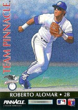 #5 Ryne Sandberg / Roberto Alomar - Chicago Cubs / Toronto Blue Jays - 1992 Pinnacle - Team Pinnacle Baseball
