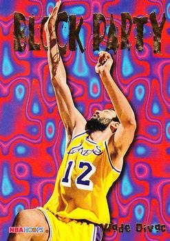 #5 Vlade Divac - Los Angeles Lakers - 1995-96 Hoops Basketball - Block Party