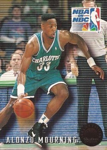 #5 Alonzo Mourning - Charlotte Hornets - 1993-94 SkyBox Premium Basketball