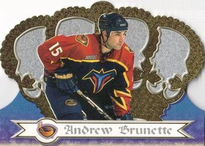 #5 Andrew Brunette - Atlanta Thrashers - 1999-00 Pacific Crown Royale Hockey