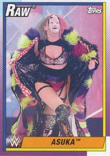#5 Asuka - 2021 Topps Heritage WWE Wrestling